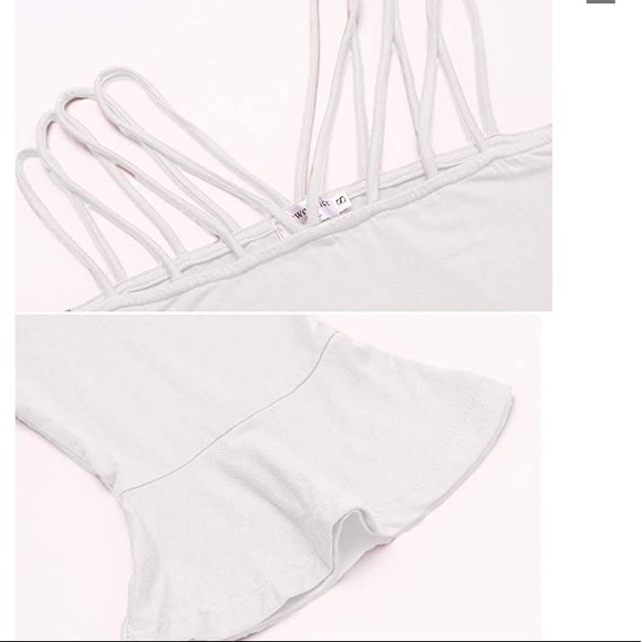 Super cute woman off shoulder top ruffle sleeve - Picture 4 of 9